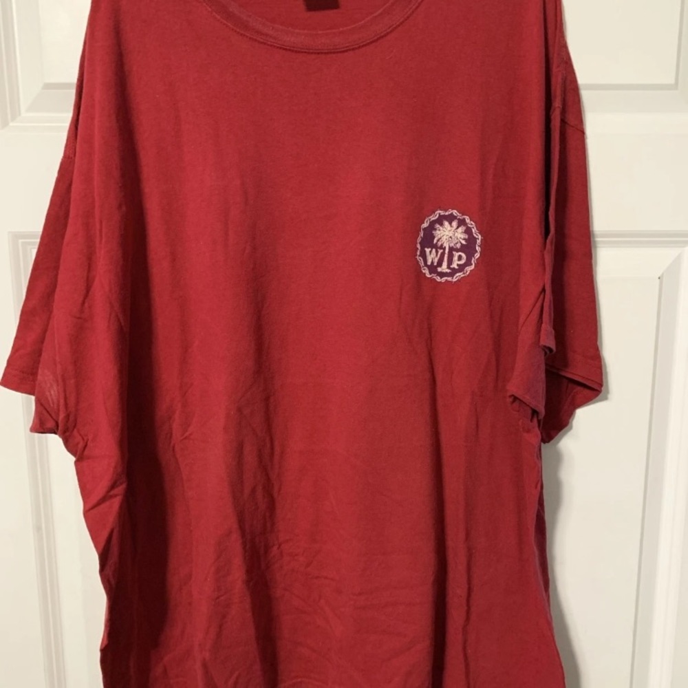Widespread Panic Band T Shirt Red T-Shirt with Logo